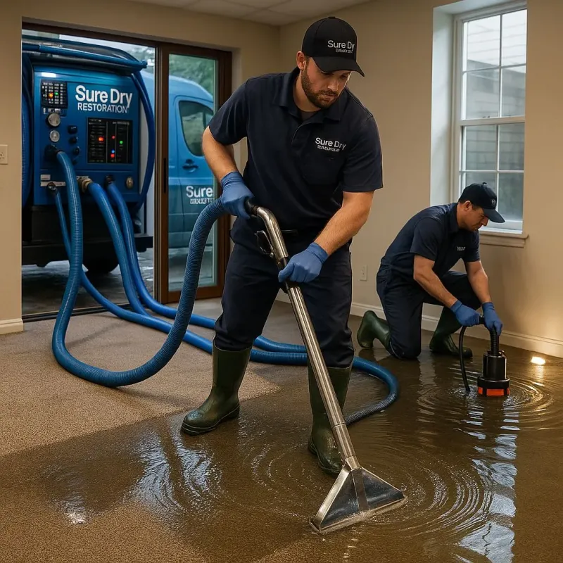 Water Extraction and Removal process in New Carlisle, OH